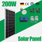 200W Solar Panel Kit 12V Mono 200 Watt Caravan Camping Power Battery Charging AU