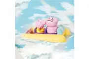 Tomy Peppa Pig Pull & Go Pedalo Baby Bath Float Toy 18m+