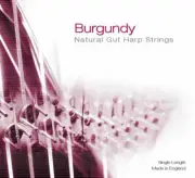 Bow Burgundy Natural Gut Harp String No.10 2nd Octave C - FREE SHIPPING