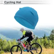 Cycling Hat Keep Warm Blue 26x17cm Polar Fleece Fabric 1 Pcs