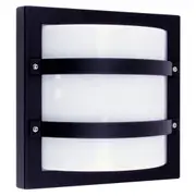 Larry Black Outdoor Bunker Wall Light