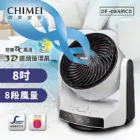 在飛比找陽信商店街優惠-CHIMEI奇美 8吋DC直流3D立體擺頭循環扇 DF-08