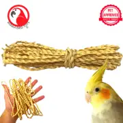 Bonka Bird Toys 2940 15ft Palm Cord Craft Part DIY Rope Foot Talon Craft Pet