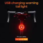 USB MTB 公路自行車可充電頭燈自行車尾燈防水自行車配件背光 LED 自行車燈 DERMACOS.PH
