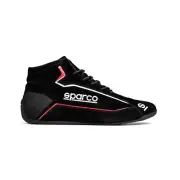 SPARCO RACING SHOES SLALOM+ SUEDE BLACK (FIA APPROVED) - EUR 46