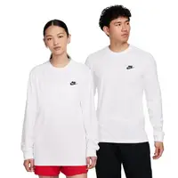 在飛比找momo購物網優惠-【NIKE 耐吉】圓領長袖T恤 中性 AS M NSW CL