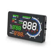 Head Up Display, Car HUD P8, OBDII & GPS Dual System, The 1st Model in The Market Can be Installed on A-Pillar Trim (2)