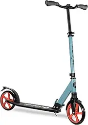 Lascoota Scooters for Kids 8 Years and up - Featuring Quick-Release Folding System - Dual Suspension System + Scooter Shoulder Strap 7.9" Big Wheels Great Scooters for Adults and Teens