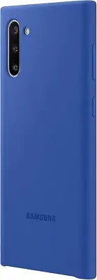 Samsung EF-PN970TLEGUS Galaxy Note10 Case, Silicone Back Protective Cover - Blue