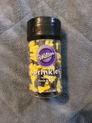 NEW Wilton Halloween Sprinkles Candy Witch Mix Hats & Brooms Cookie Cake Decor