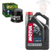 Oil And Filter Change Kit For 2012 Kymco Maxxer 375 IRS 4x4 Motul Mineral 5W-40