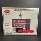 NEW open box - Model Power HO Scale Fire Department Kit #409 - w/ 2 Fire Engines