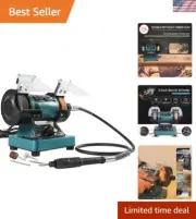 Libaotml High-Power Mini Bench Grinder – Lightweight, Adjustable, and Portable