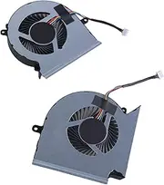 New CPU GPU Fan Replacement Internal Cooling Fan For Laptop Models GL65 GE65 GP65 WE65 MS-16U Efficient Radiator Fan