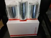 Winter Lane Flameless LED Metal Candles, 3-Piece Set of 4", 5", & 6"