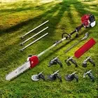 9in1 Pole Chainsaw Hedge Trimmer Brush Cutter Multi Tools 65CC 2-Stroke Engine