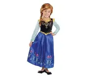 Disney Frozen Anna Child's Costume kids Medium 8-10 NWT