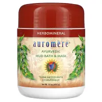 在飛比找iHerb優惠-[iHerb] Auromere 阿育吠陀泥浴和麵膜，16 