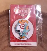 SDCC 2022 Summer Geek Out Target Dog Pin Exclusive Cowboy New