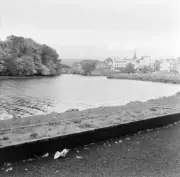 Town Donegal Co Donegal IRELAND RAILWAY OLD PHOTO