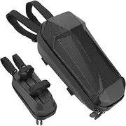 Electric Scooter Bag, Waterproof Scooter Storage Bag, Eva Hard Shell Scooter Bag, Electric Scooter Handlebar Bag for Carrying Charger Tools Repair Tools, Large Capacity, Portable