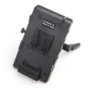 V-mount Battery Plate Power Supply Adapter w/ D-Tap Output& Super Clamp for Sony