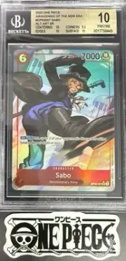 BGS 10 One Piece OP05-007 SR* Sabo Alt Art - English - Awakening of the New Era