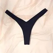 [FARZAH] 3Pcs Women Transparent G-String European and American Mesh Thongs Sexy Low Waist T Pants Panties Female Seamless Underwear (Color : T1885-01, Size : XL hips100-104cm)