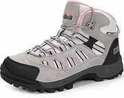 @ R CORD Womens Hiking Boots Waterproof Lightweight Hiking Boots Women Ankle Support Hiking Shoes Backpacking Boots Breathable Non-slip Hiking Boot for Outdoors, Peach, 8.5