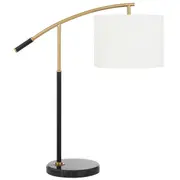 Cruz Table Lamp Antique Gold Black Ivory | Telbix Lighting