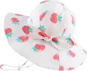 [OMUKY] Baby Sun Hat Toddler Bucket Hats UPF 50+ Sun Protection Summer Beach Hats Infant Wide Brim Hat