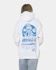 [Goat Crew] Goat Crew Kilroy Hoodie White - Size XL XL White