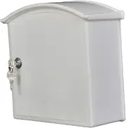 Leefasy Wall Mount Milk Box with Lock Milk Bottle Case Lightweight Mailbox Milk Crate Milk Delivery Box for Apartment Restaurant Cafe