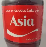 Share A Coke With Asia 2017 Personalized Gift Coca Cola Bottle