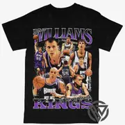 Jason Williams Tee Shirt Sacramento Kings NBA Basketball (V2) T-shirt