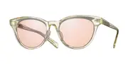 Eyevan Husky-E ECR Women’s Sunglasses Yellow Size 52