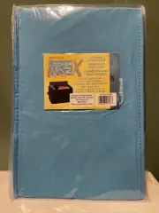 (4) Locker Worx Foldable Locker Basket - Teal Blue