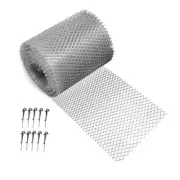 4X(Gutter Guard Mesh Gutter Cover DIY Gutter Screen Netting Roll with 106164