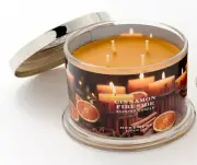 HomeWorx by Slatkin + Co. Cinnamon Fireside 18oz Candle