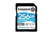 Kingston Technology Canvas Go! Plus Memory Card 256 GB SD Class 10 UHS-I [SDG3/256GB]