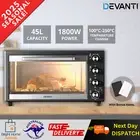 Devanti Electric Convection Oven 45L Bake Kitchen Rotisserie Grill Cooker