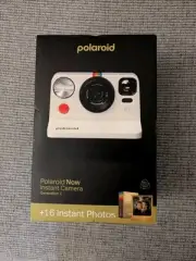 *NEW* Polaroid NOW Gen 2 Instant Camera Golden Gift Box Bundle - Black/White