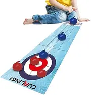 Table Top Curling Game - Curling Games Set for Kids - Tabletop Games for Adults, Children and Families Sets for Indoor