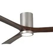 Atlas Irene 3 Hugger 60" Timber Low Profile DC Ceiling Fan with 16W LED Light & Remote