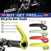 1Pair Adjustable Auxiliary Bicycle Bent Handlebar Vice Handle Rest Cow Horn MTB