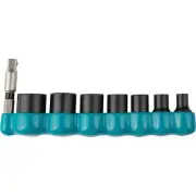 Impact XPS 8 Piece 1 4 Drive 6 Point SAE Impact Socket Set with Adapter