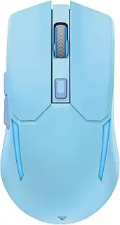 Fantech WGC2 2.4GHz Wireless Gaming Mouse, Adjustable 2400 DPI, Ergonomic Computer Mouse for PC & Laptop (Blue)
