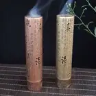 Easy to Use Cylindrical Incense Holder Retro Hollow Incense Holder Zen Incense