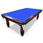 Eeeza 7FT Walnut Frame Slate Billiard Pool Table With Full Accessories