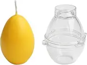 Egg Candle Mold - Reusable Silicone Casting, DIYs Candle Making Mold | 2.7 * 2.5inch Craft Soap Resin Molding Tool, Handmade Wax Mold Set, Silicone Tool Use Hobby